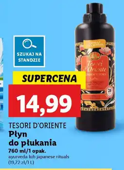 Lidl TESORI D'ORIENTE Płyn do płukania oferta
