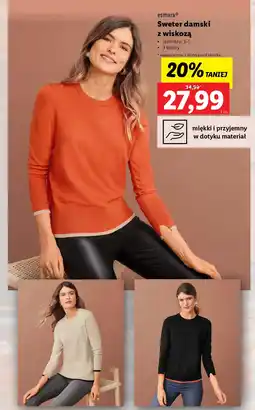 Lidl esmara Sweter damski z wiskozą oferta