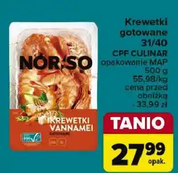 Krewetki gotowane vannamei Norso
