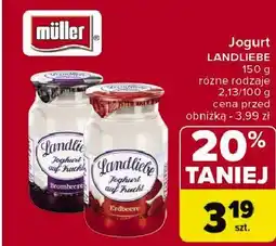 Carrefour Market Jogurt z jeżynami Landliebe oferta