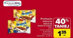 Carrefour Market Przekąska mleczna Nesquik oferta