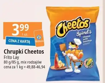 E.Leclerc Chrupki spirals ser z ketchupem Cheetos oferta