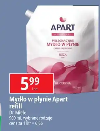 E.Leclerc Mydło w płynie róża zapas Apart Floral Care oferta