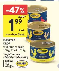 Intermarche Pasztet z drobiem Drop oferta