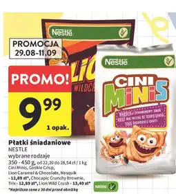 Intermarche Płatki śniadaniowe caramel & chocolate Lion Wildcrush oferta