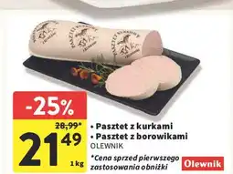 Intermarche Pasztet z kurkami Olewnik oferta