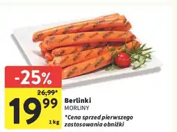 Intermarche Parówki classic Morliny Berlinki oferta