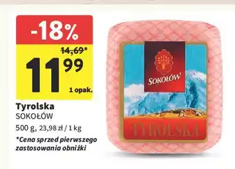 Intermarche Mielonka tyrolska Sokołów oferta