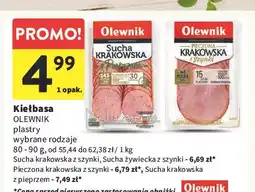 Intermarche Kiełbasa żywiecka sucha z szynki Olewnik oferta