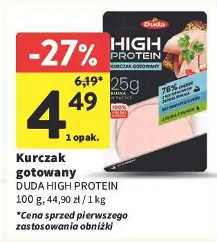 Intermarche Kurczak gotowany Silesia Duda High Protein oferta