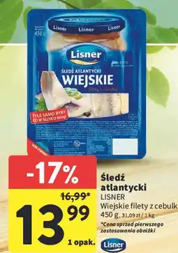 Intermarche Filety śledziowe wiejskie Lisner oferta