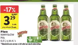 Intermarche Piwo Namysłów Pils oferta