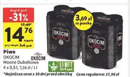 Intermarche Piwo Okocim Mocne Dubeltowe oferta