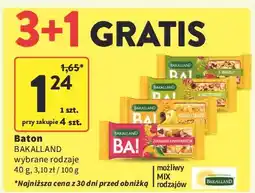 Intermarche Baton żurawina i pomarańcza Bakalland Ba! oferta