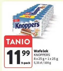 Intermarche Wafelek Knoppers oferta