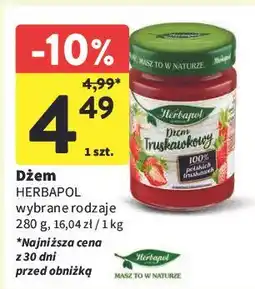 Intermarche Dżem truskawkowy Herbapol oferta