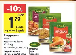 Intermarche Przyprawa do kurczaka złocista Kamis oferta