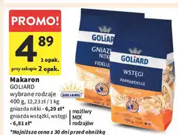 Intermarche Makaron gniazda nitki Goliard oferta