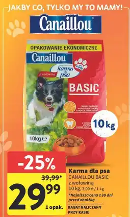 Intermarche Karma dla psa basic z wołowiną Canaillou oferta