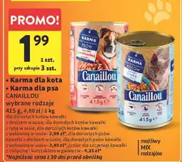 Intermarche Pokarm dla psa z drobiem Canaillou oferta