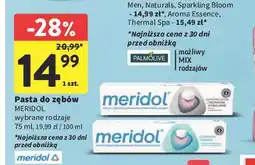Intermarche Pasta do zębów ochrona dziąseł Meridol oferta