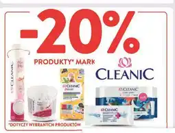 Intermarche Chusteczki antibacterial Cleanic oferta
