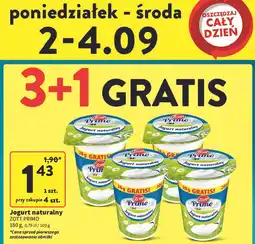 Intermarche Jogurt naturalny Zott Primo oferta