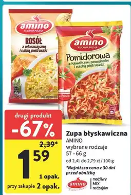 Intermarche Rosół z włoszczyzną i natką pietruszki Amino oferta