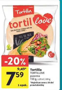 Intermarche Tortilla pszenna xxl Tortillove oferta