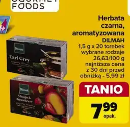 Carrefour Market Herbata mango & strawberry Dilmah oferta