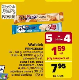 Carrefour Market Wafelek biała krówka Princessa oferta