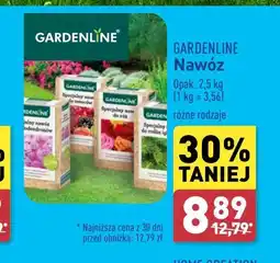 ALDI Nawóz Gardenline oferta