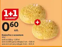 Auchan Kajzerka z sezamem oferta