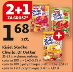 Auchan Kisiel Słodka Chwila, Dr. Oetker oferta