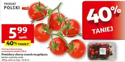 Auchan Pomidory cherry crunch na gałązce oferta