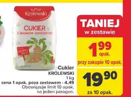 Carrefour Market Cukier z buraków cukrowych Królewski oferta
