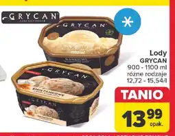 Carrefour Market Lody śmietankowe z sosem karmelowym Grycan oferta
