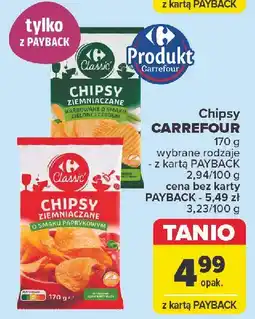 Carrefour Market Chipsy paprykowe Carrefour oferta