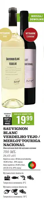 Biedronka Wino Tourigal Nacional Merlot oferta