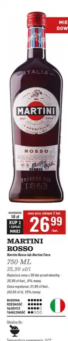 Biedronka Vermouth Martini Rosso oferta