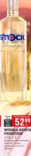 Biedronka Wódka Stock Prestige oferta