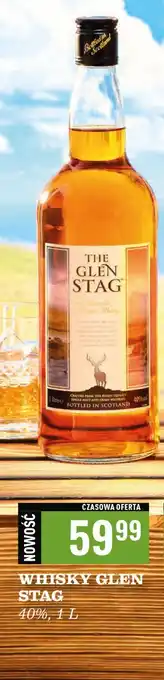 Biedronka Whisky The Glen Stag Blended Scotch 40% oferta