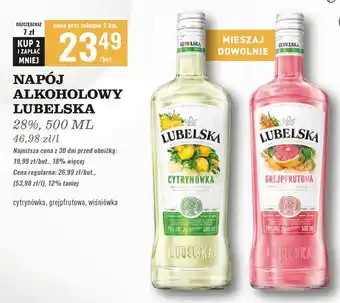 Biedronka Wódka Lubelska Cytrynówka oferta