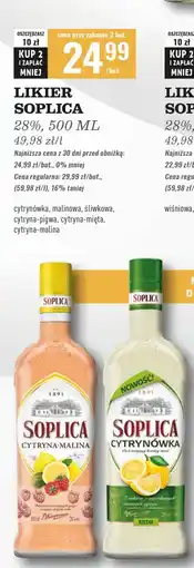 Biedronka Wódka Soplica Śliwkowa oferta