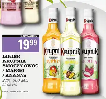 Biedronka Likier Krupnik Smoczy Owoc oferta