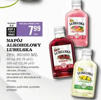 Biedronka Wódka 28% Lubelska Cytrynówka oferta