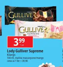 E.Leclerc Lód black vanilla&mango Augusto gulliver oferta