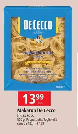 E.Leclerc Makaron tagliatelle De cecco oferta