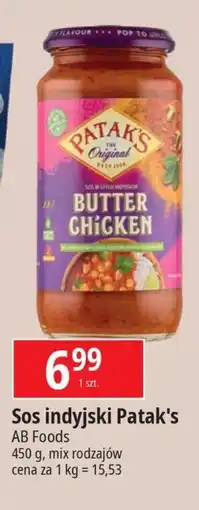 E.Leclerc Sos pomidorowy butter chicken Patak's oferta