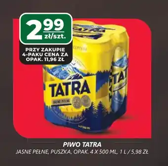 Top Market Piwo Tatra oferta